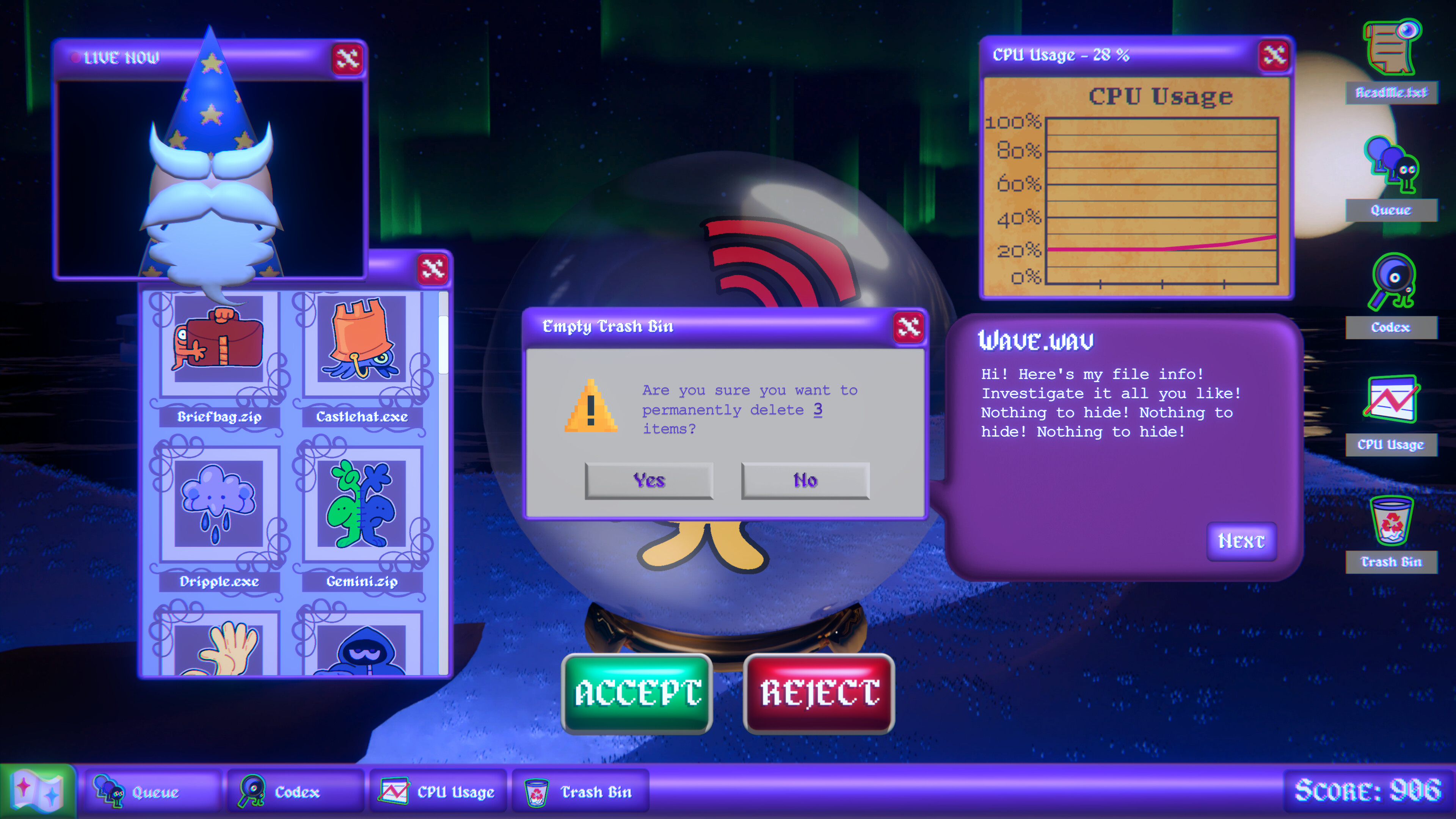 WizardWare screenshot 2