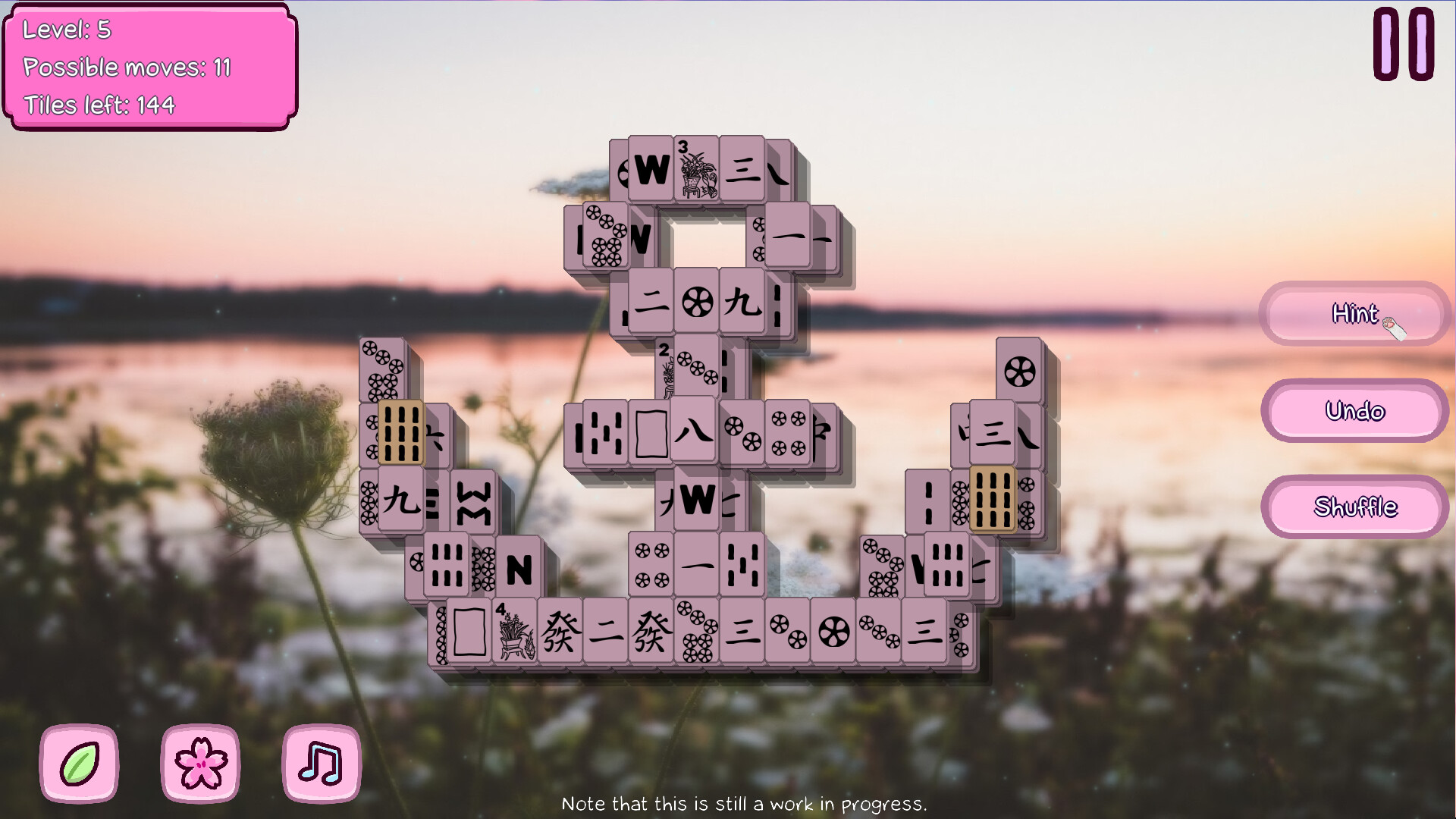 Lofi Mahjong screenshot 2