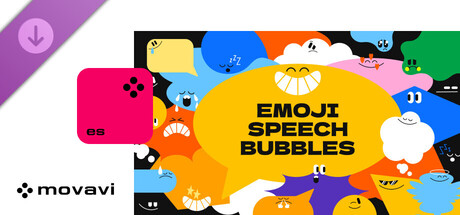 Movavi Video Editor 2026 - Emoji Speech Bubbles Pack