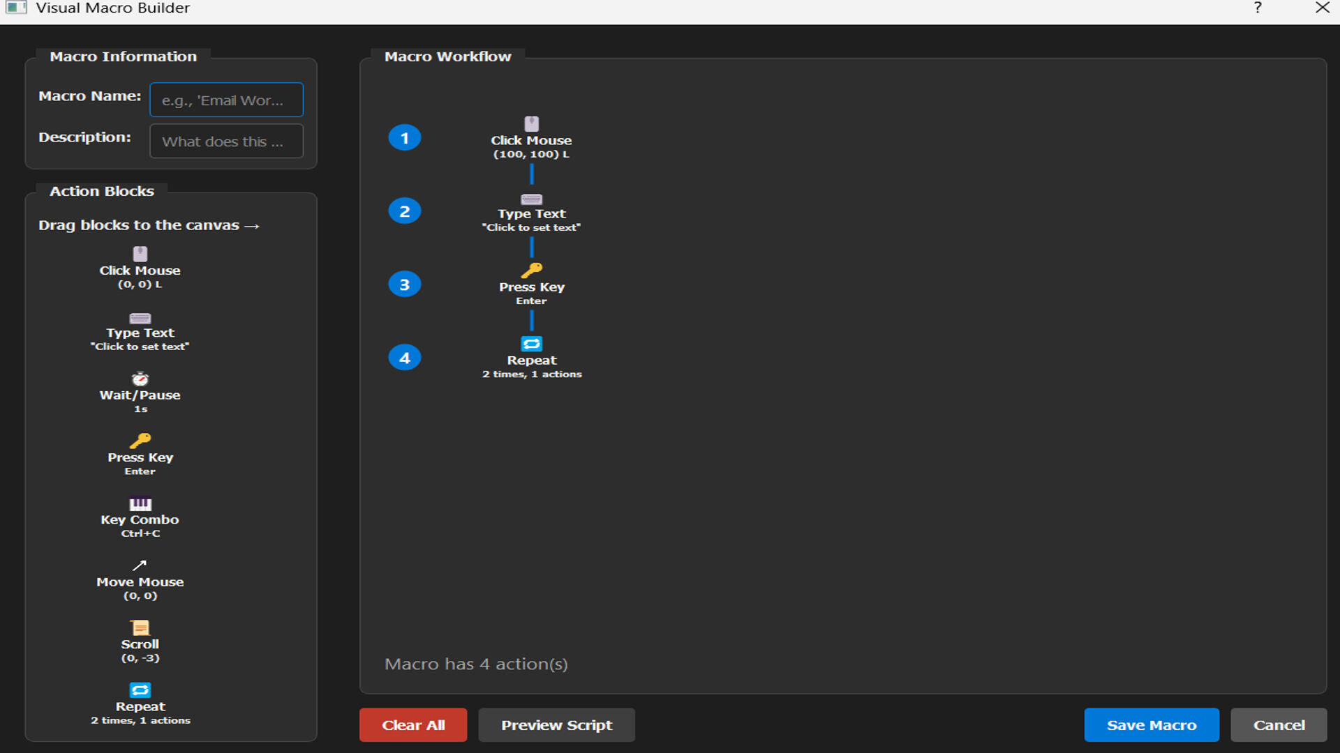 IO Auto Clicker screenshot 4