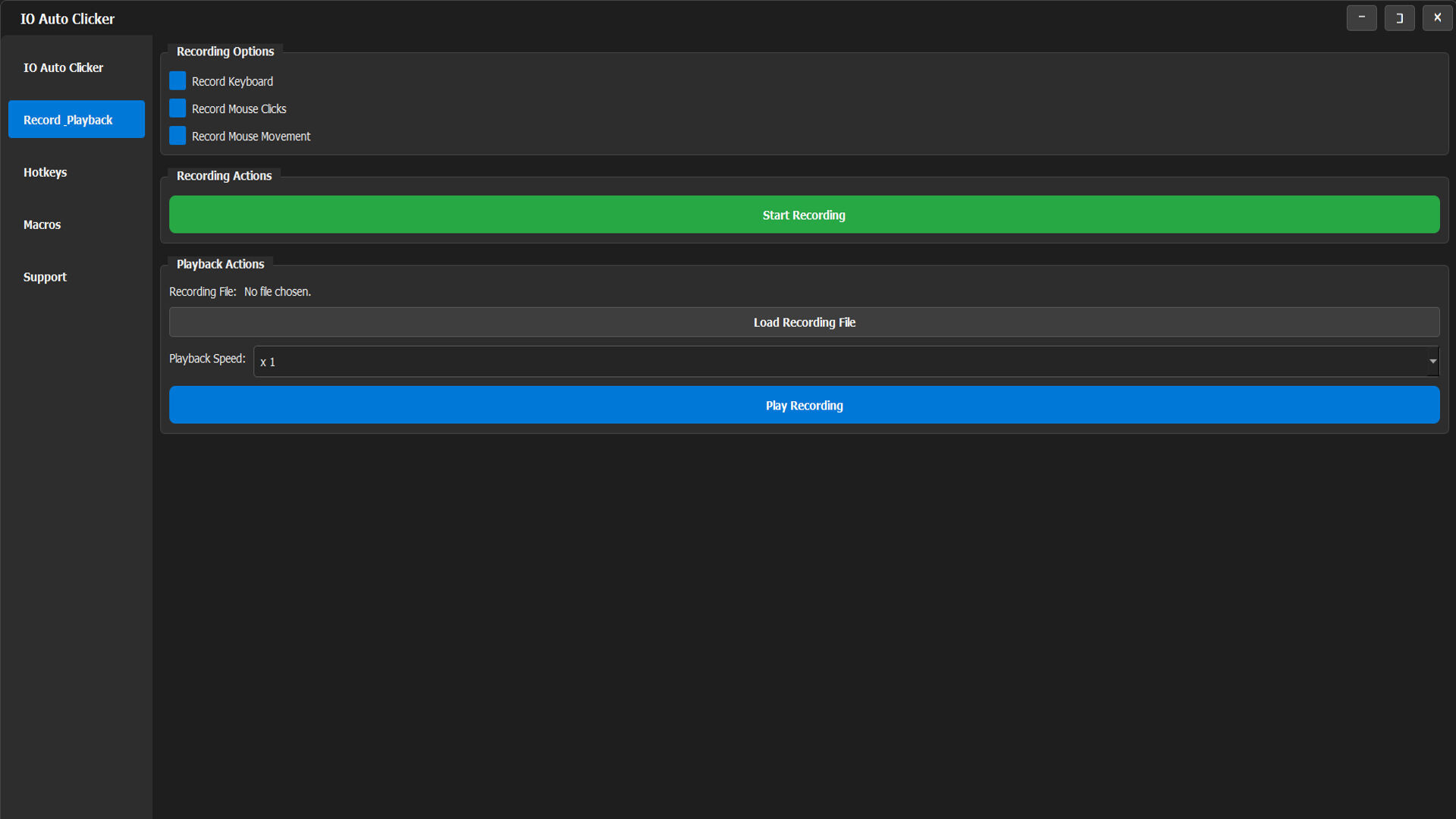 IO Auto Clicker screenshot 2
