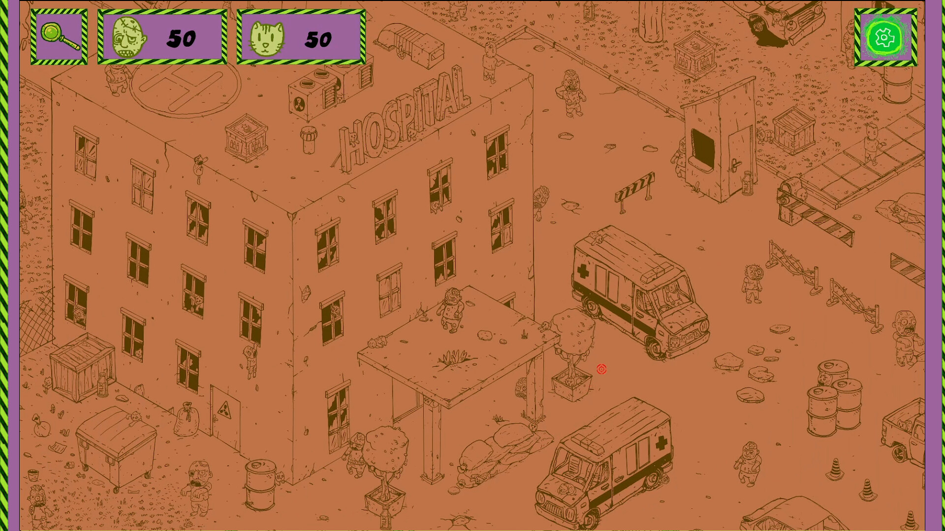Cats vs Zombies screenshot 2
