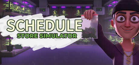 Schedule Store Simulator — Steam header