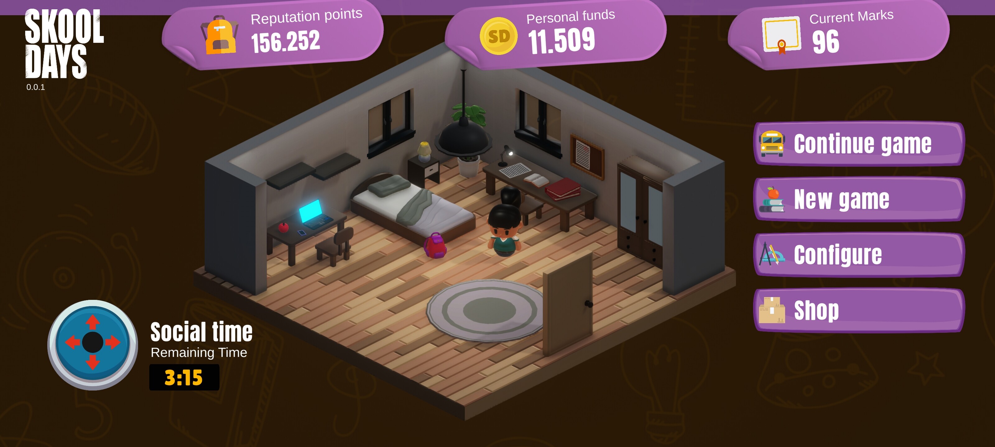 Skool Days screenshot 1