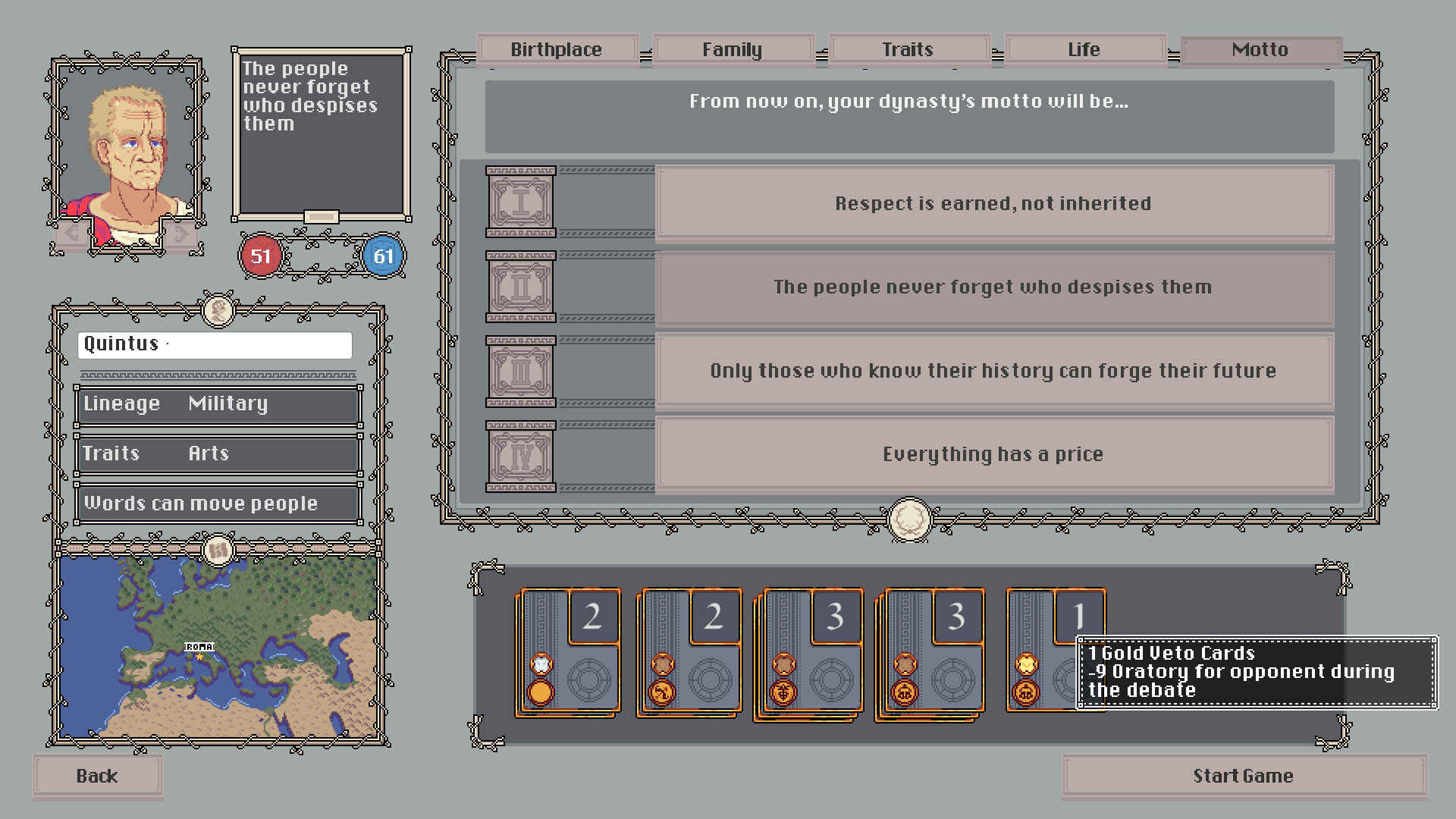 Senatus screenshot 5