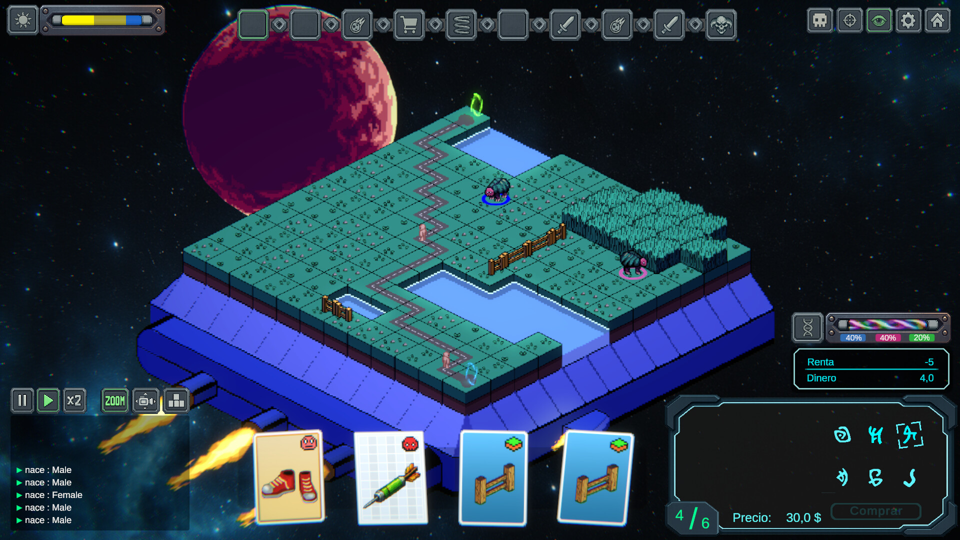 Space Evolver screenshot 3