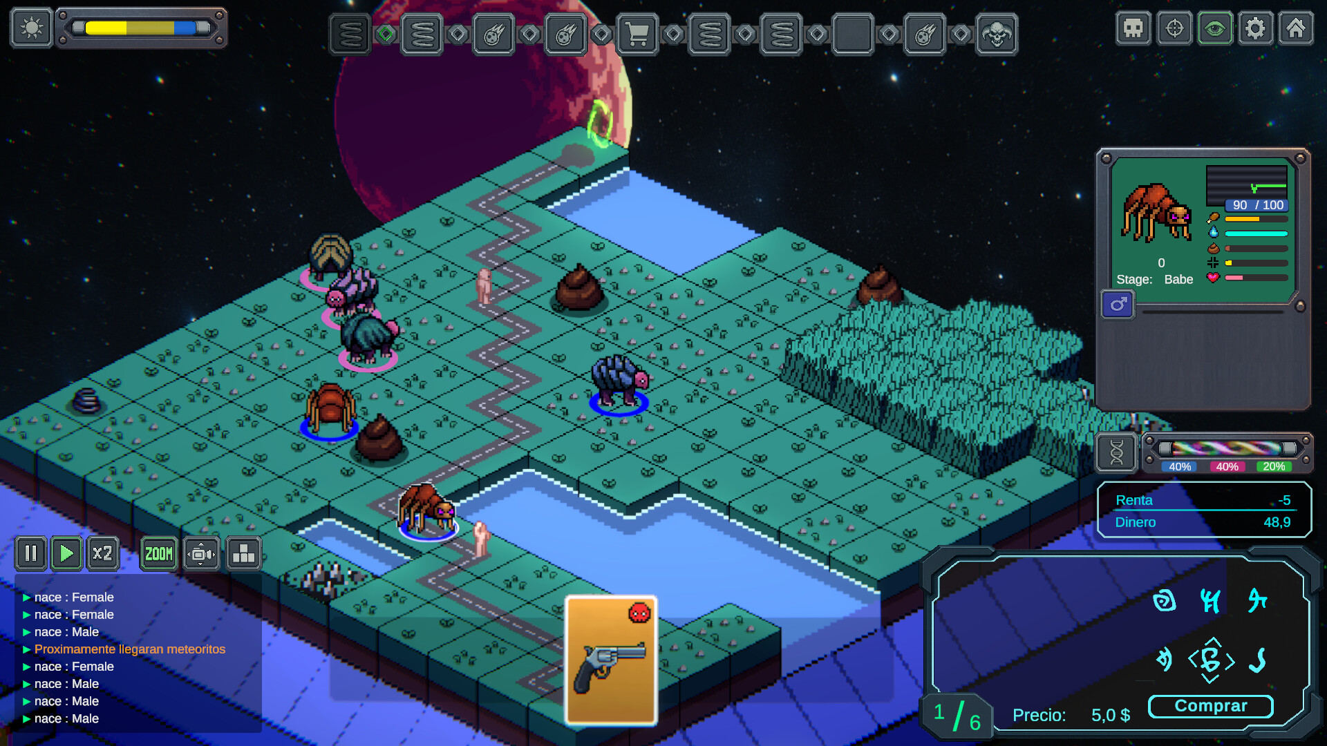 Space Evolver screenshot 8