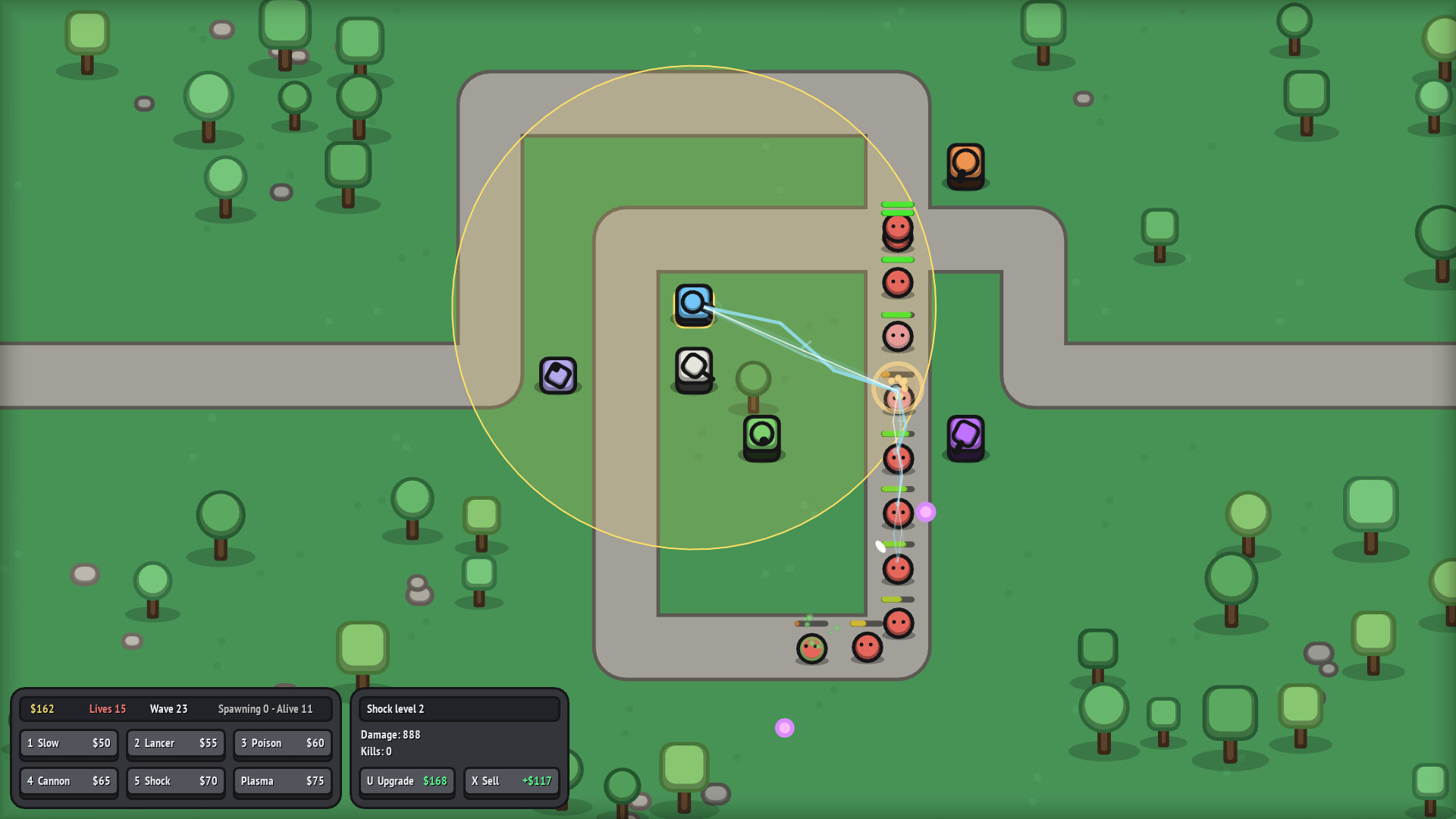 Hydra TD screenshot 1