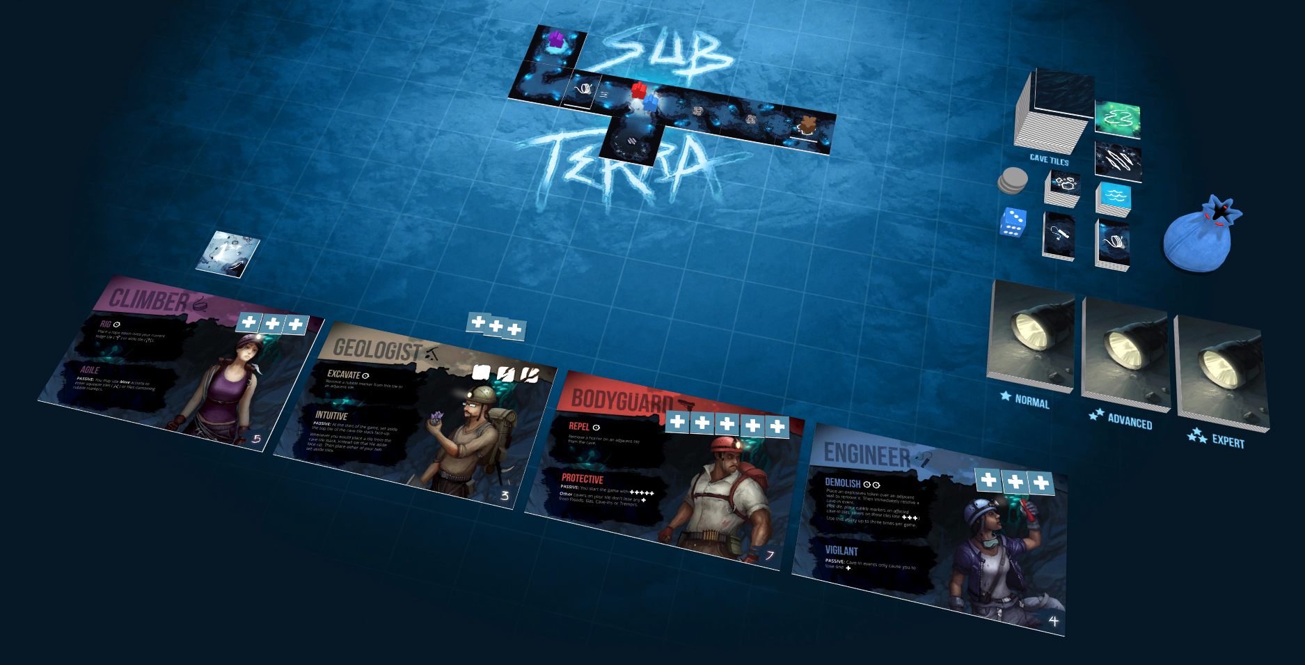 Tabletopia - Sub Terra + Expansions screenshot 1