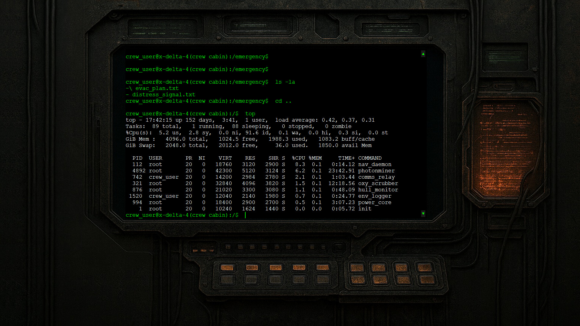 Delta 4 Terminal Protocol screenshot 7