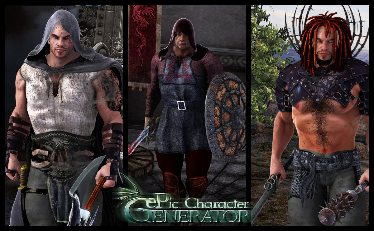 ePic Character Generator - Pro Version screenshot 1