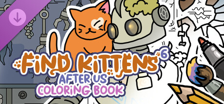 HIDDEN CATS 6: After us - Coloring Book
