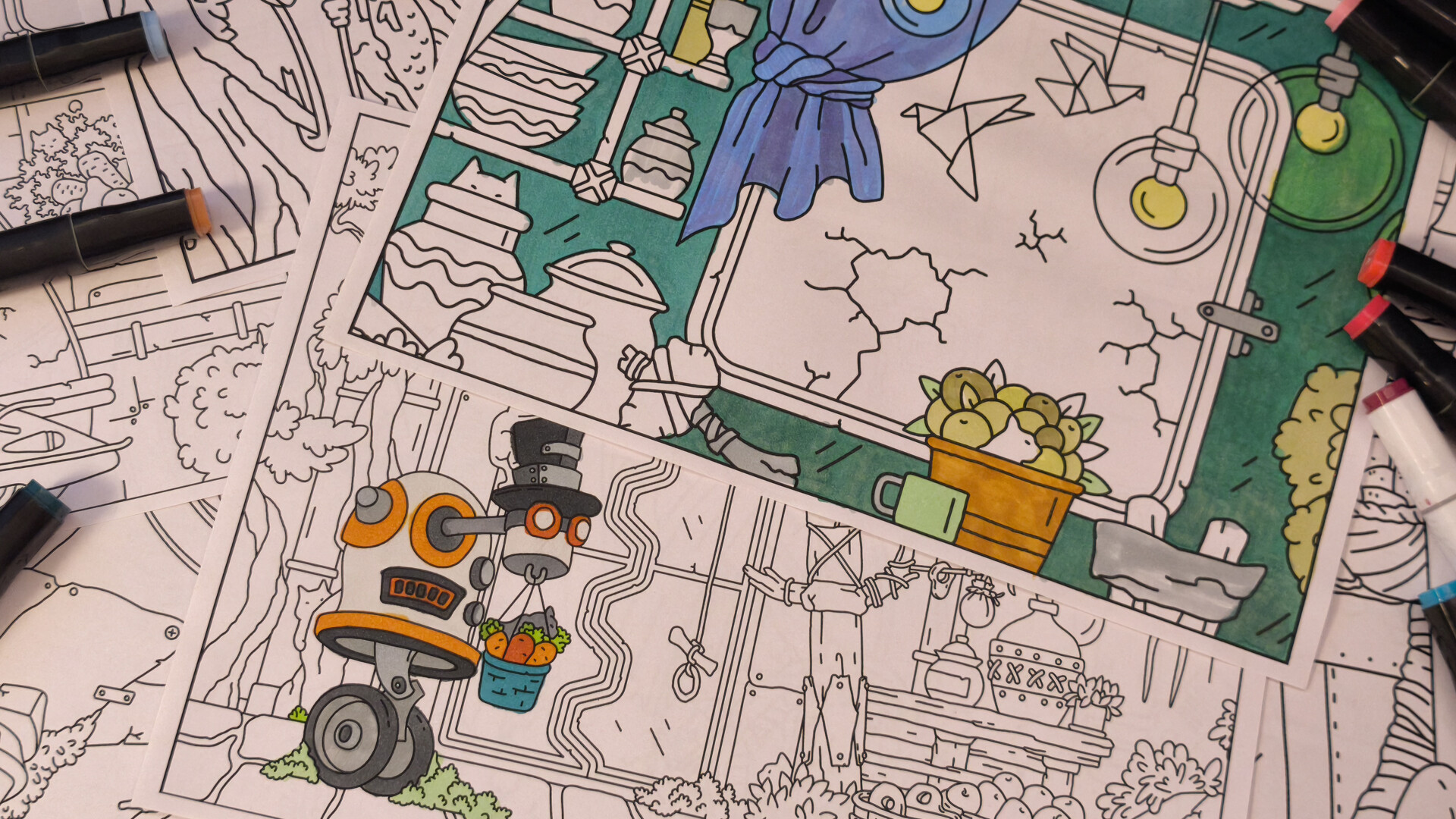 FIND KITTENS 6: After us - Coloring Book screenshot 6