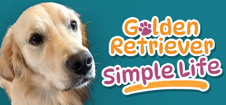 Golden Retriever Simple Life banner