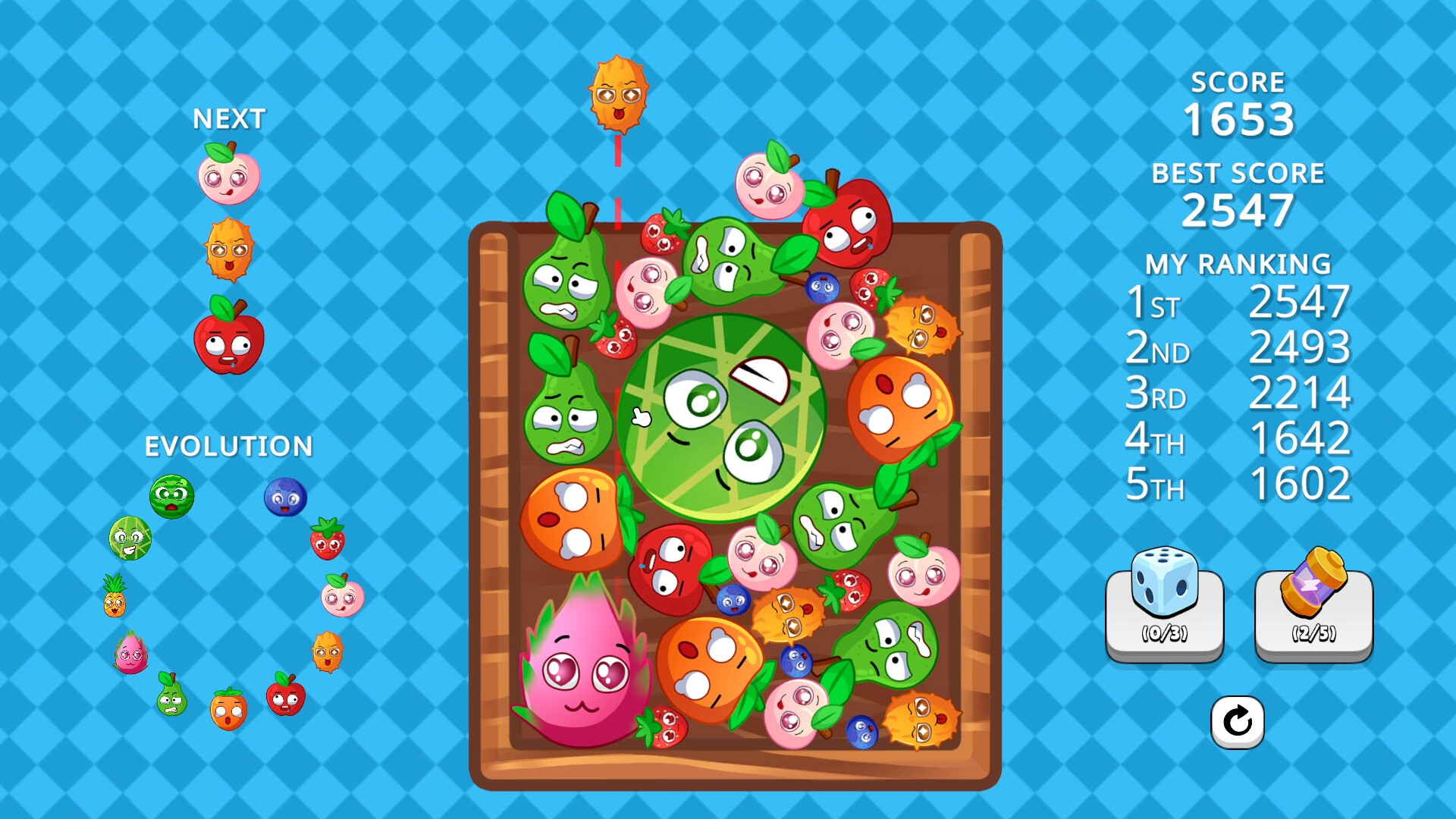 Suika Evolution: Shake & Merge screenshot 9