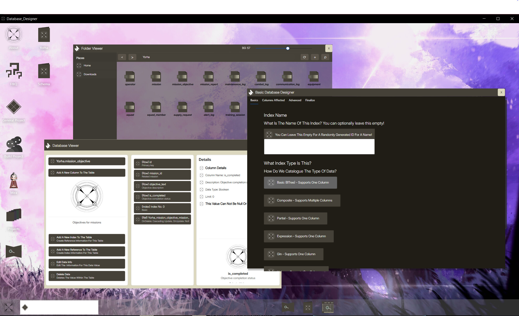 Database Designer screenshot 3
