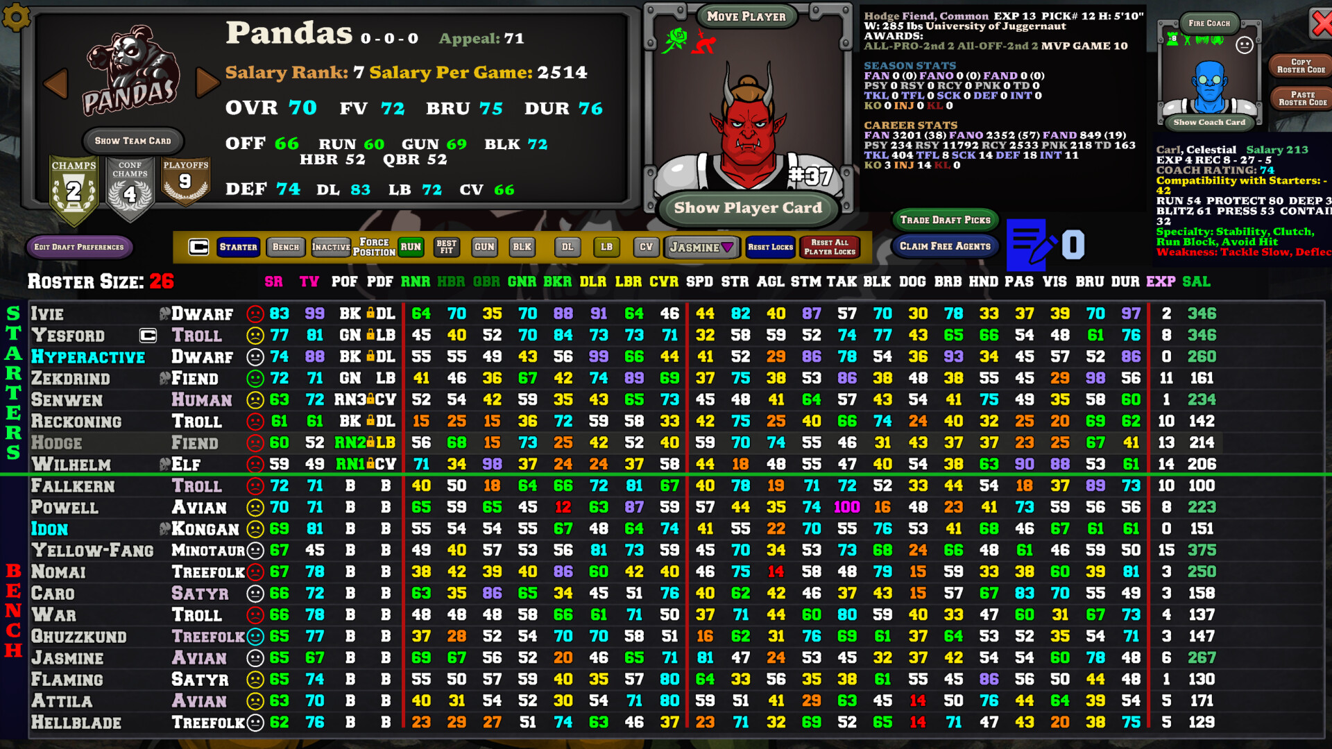 Brutalball Manager 2 screenshot 6