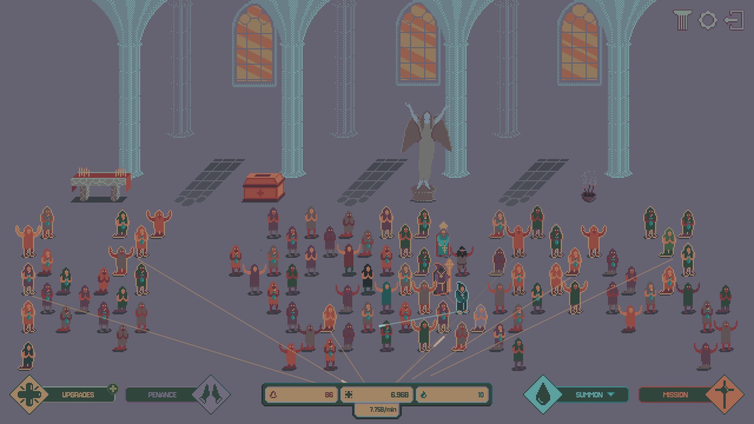 Idle Chapel screenshot 1