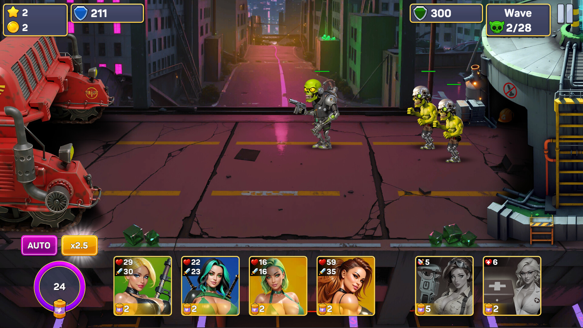 Amazons vs Zombies screenshot 12