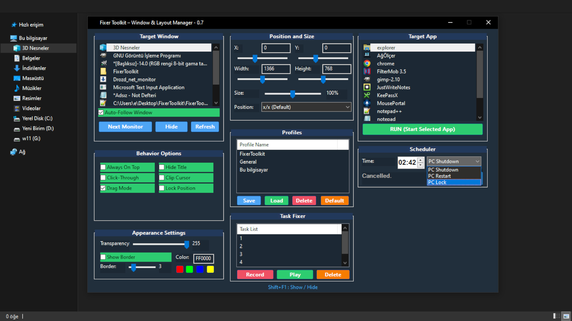 Fixer Toolkit – Window & Layout Manager screenshot 6