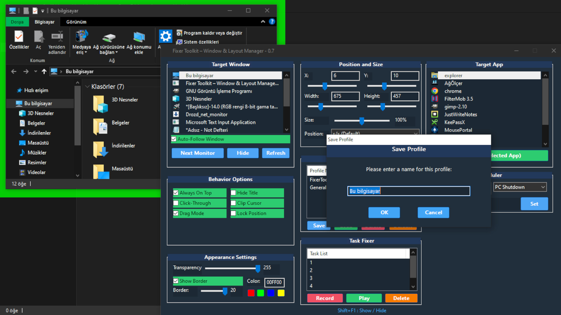 Fixer Toolkit – Window & Layout Manager screenshot 3