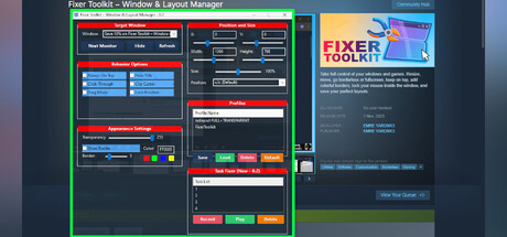 Fixer Toolkit – Window & Layout Manager