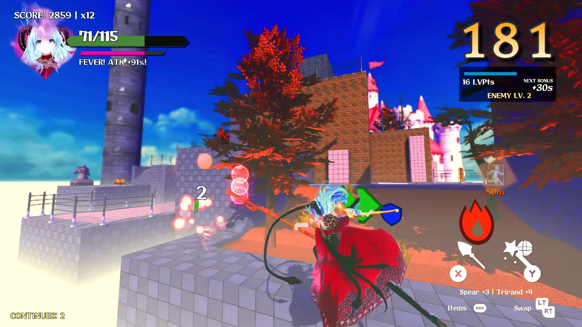 Ecrazeus Castle gameplay screenshot 3