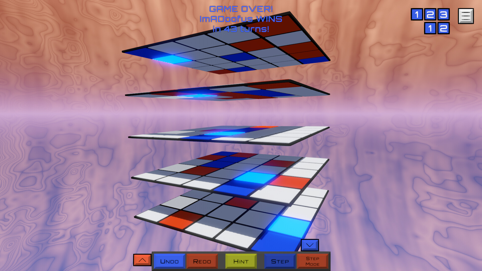 Tic-Tac-Toe Dimensions screenshot 3