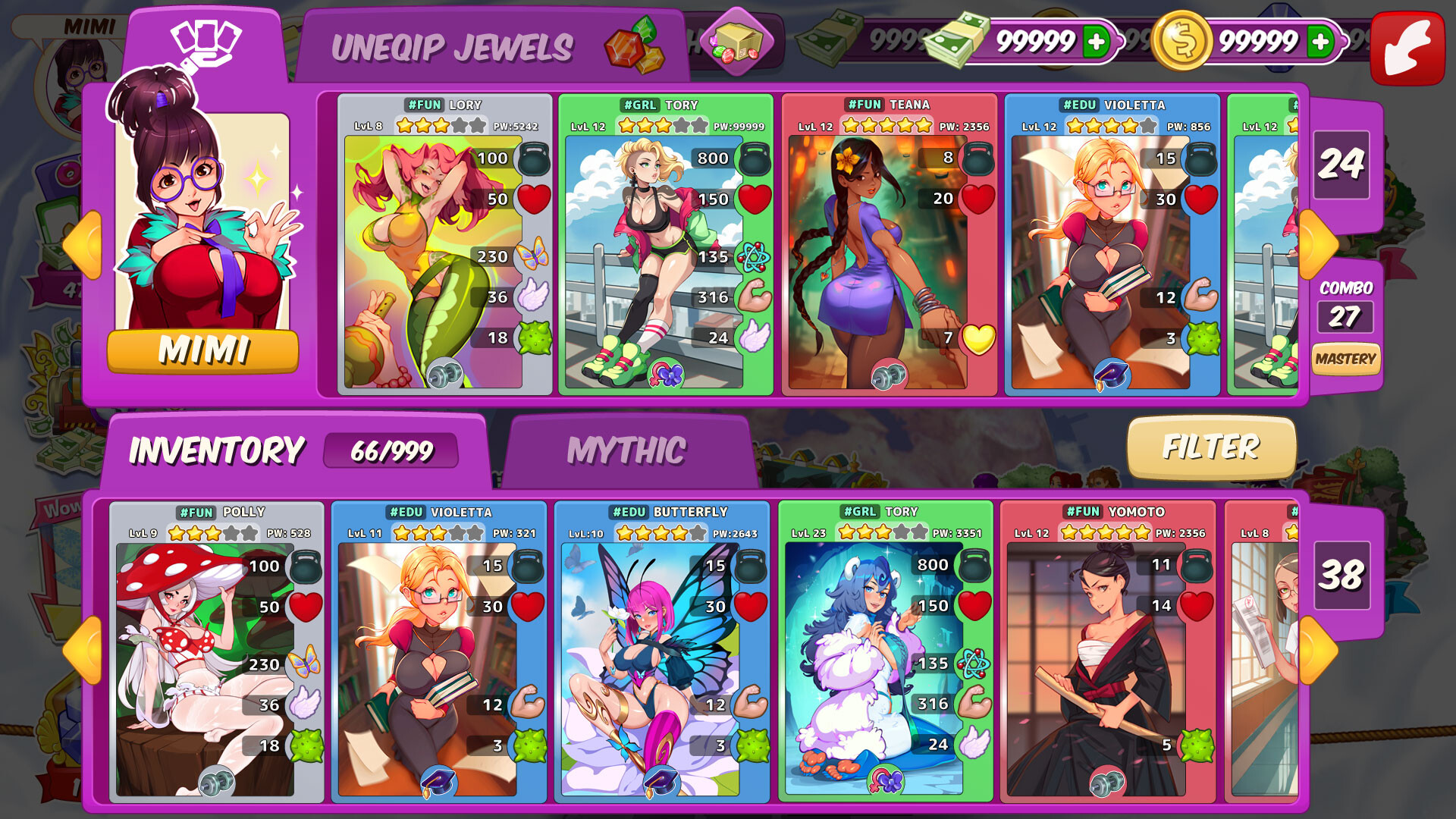 Town of Sins - Mimi Avatar Bundle screenshot 2