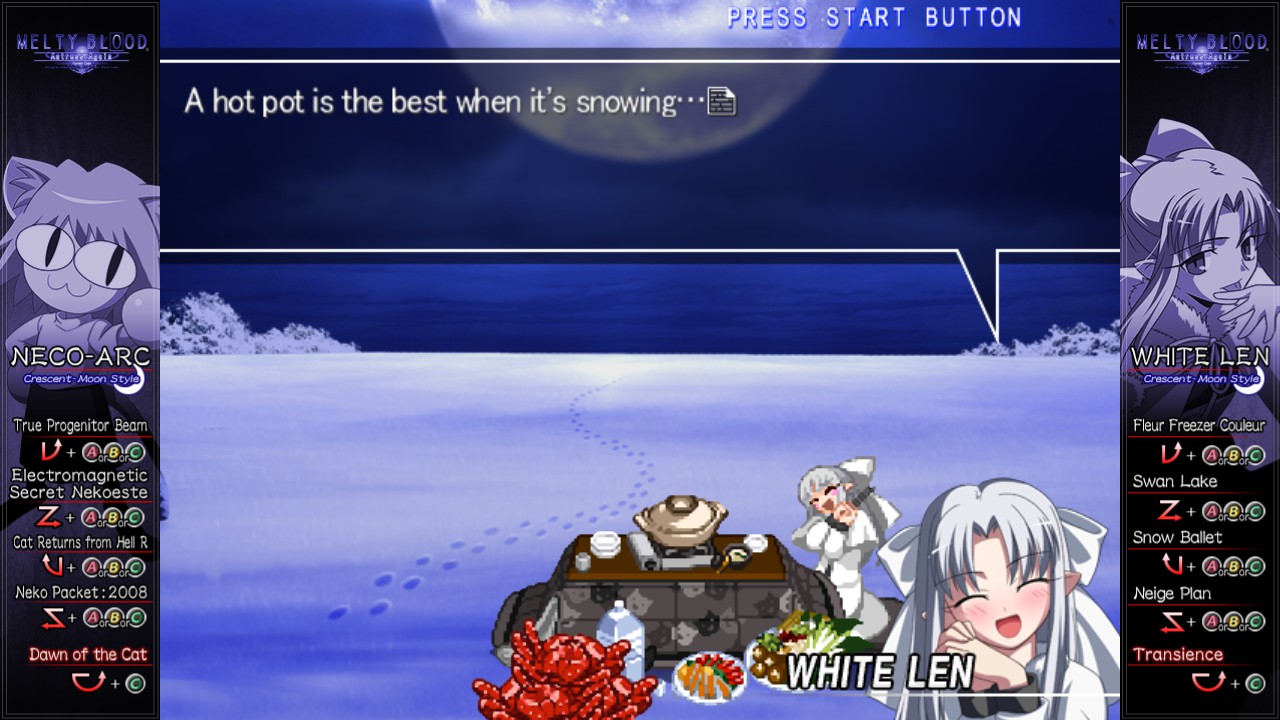 MELTY BLOOD Actress Again Current Code screenshot 10