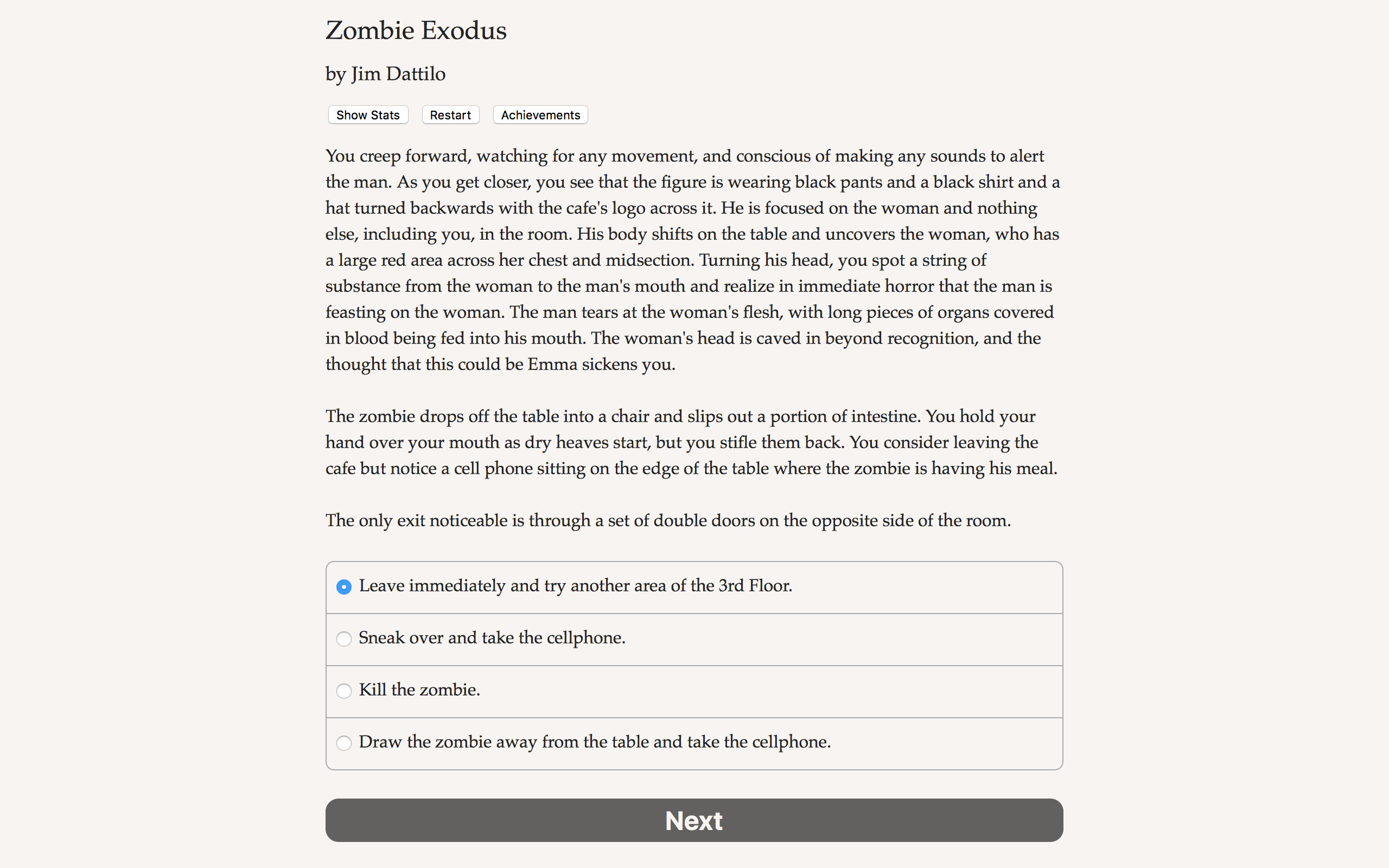 Zombie Exodus screenshot 5
