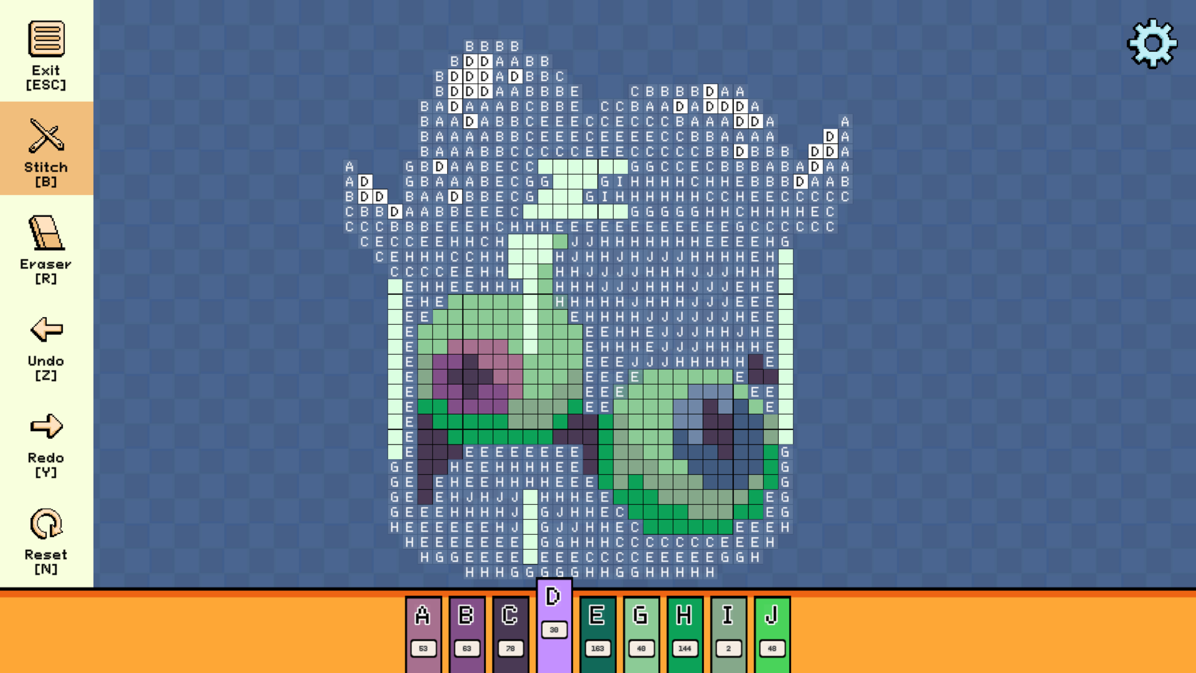 Pixel Cross Stitch - Halloween Miniatures Pack screenshot 2