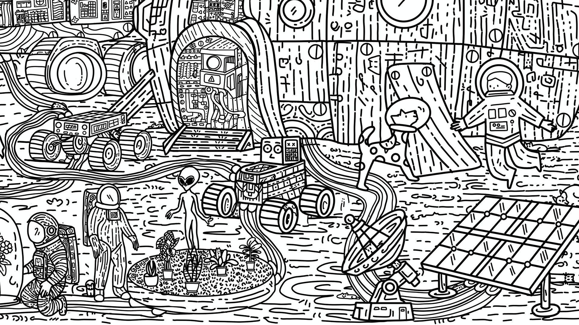100 Moon Base Cats screenshot 9