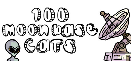 100 Moon Base Cats — Steam header