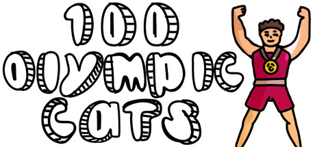 100 Olympic Cats — Steam header