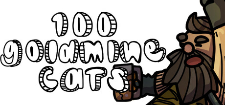 100 Goldmine Cats — Steam header