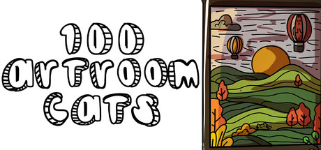 100 Artroom Cats — Steam header
