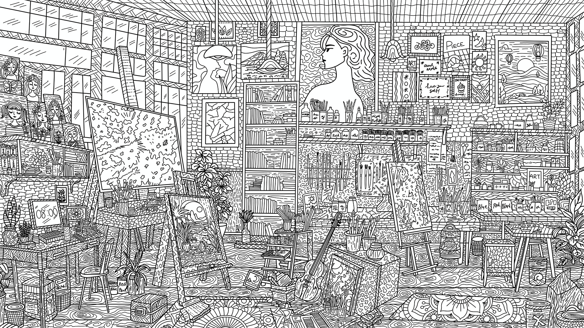 100 Artroom Cats screenshot 9