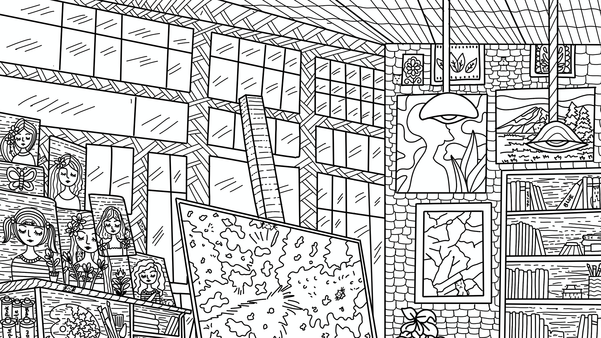 100 Artroom Cats screenshot 10