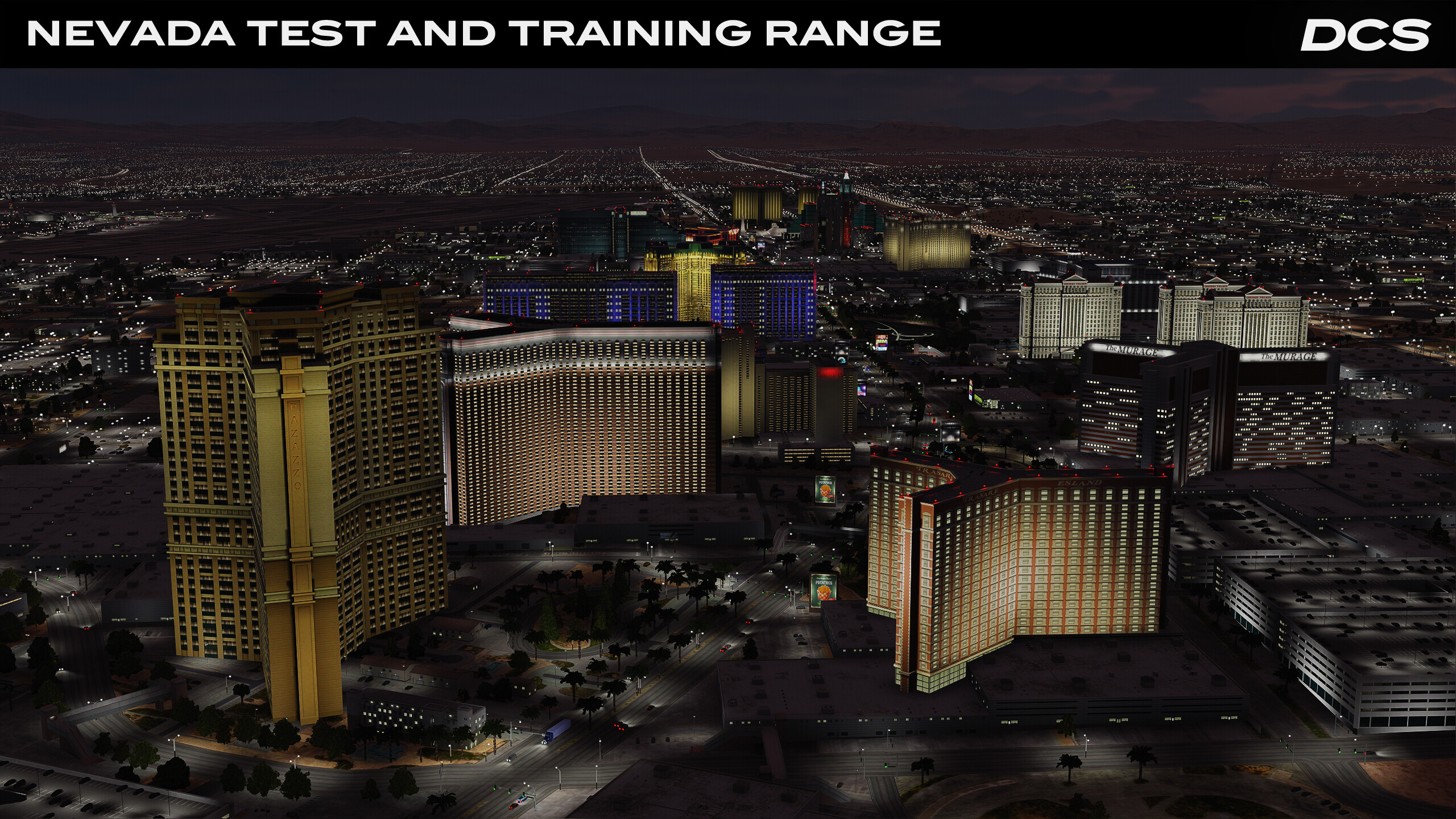 DCS: NEVADA Test and Training Range Map screenshot 11