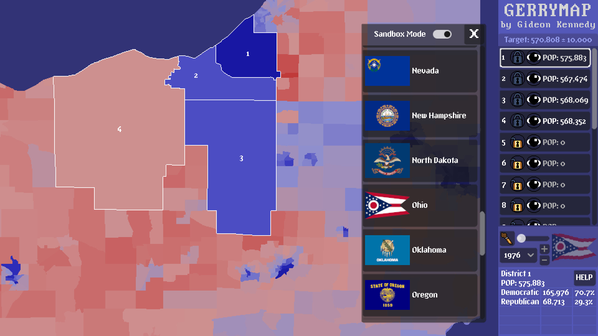 Gerrymap screenshot 4