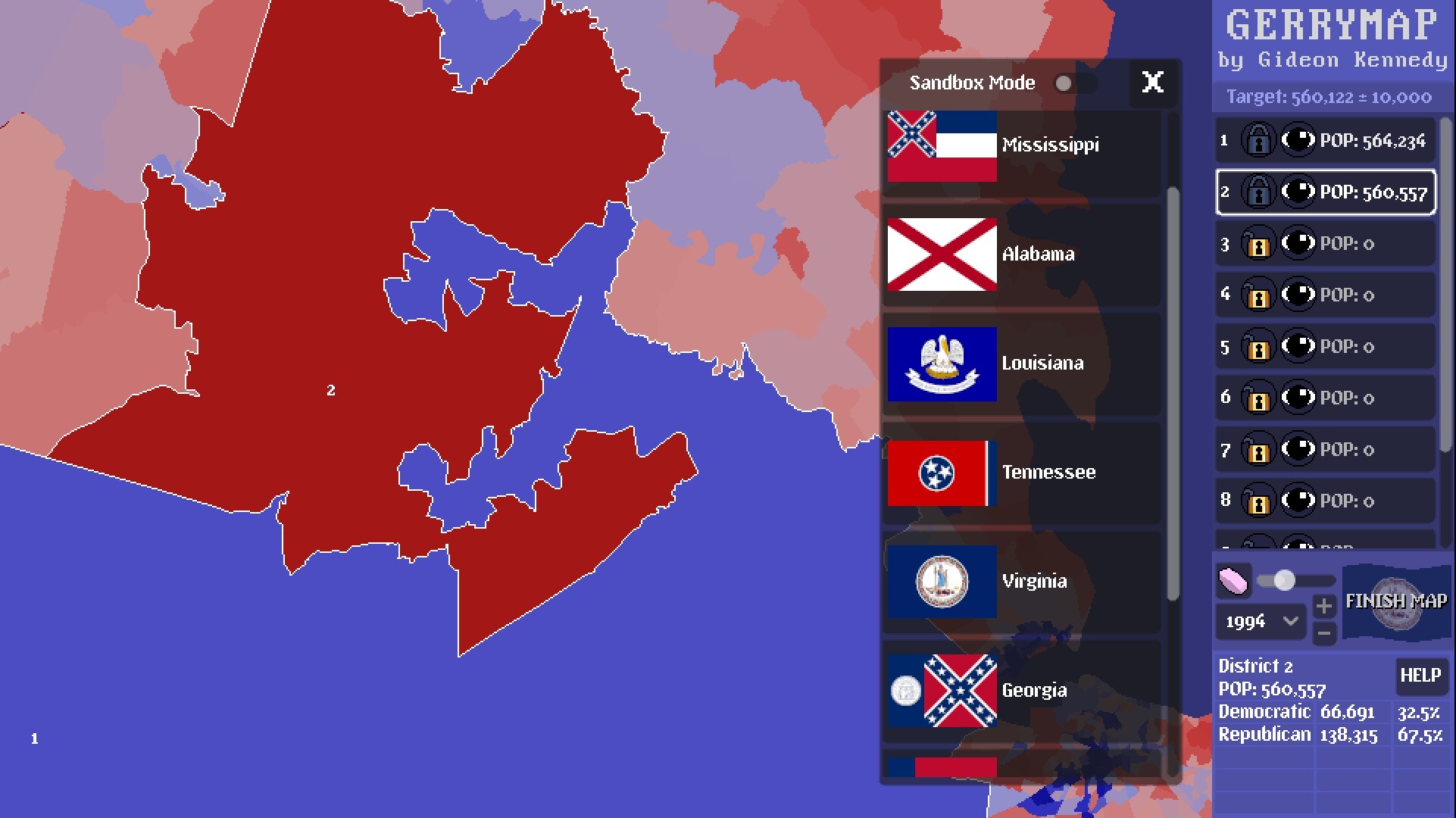 Gerrymap screenshot 5