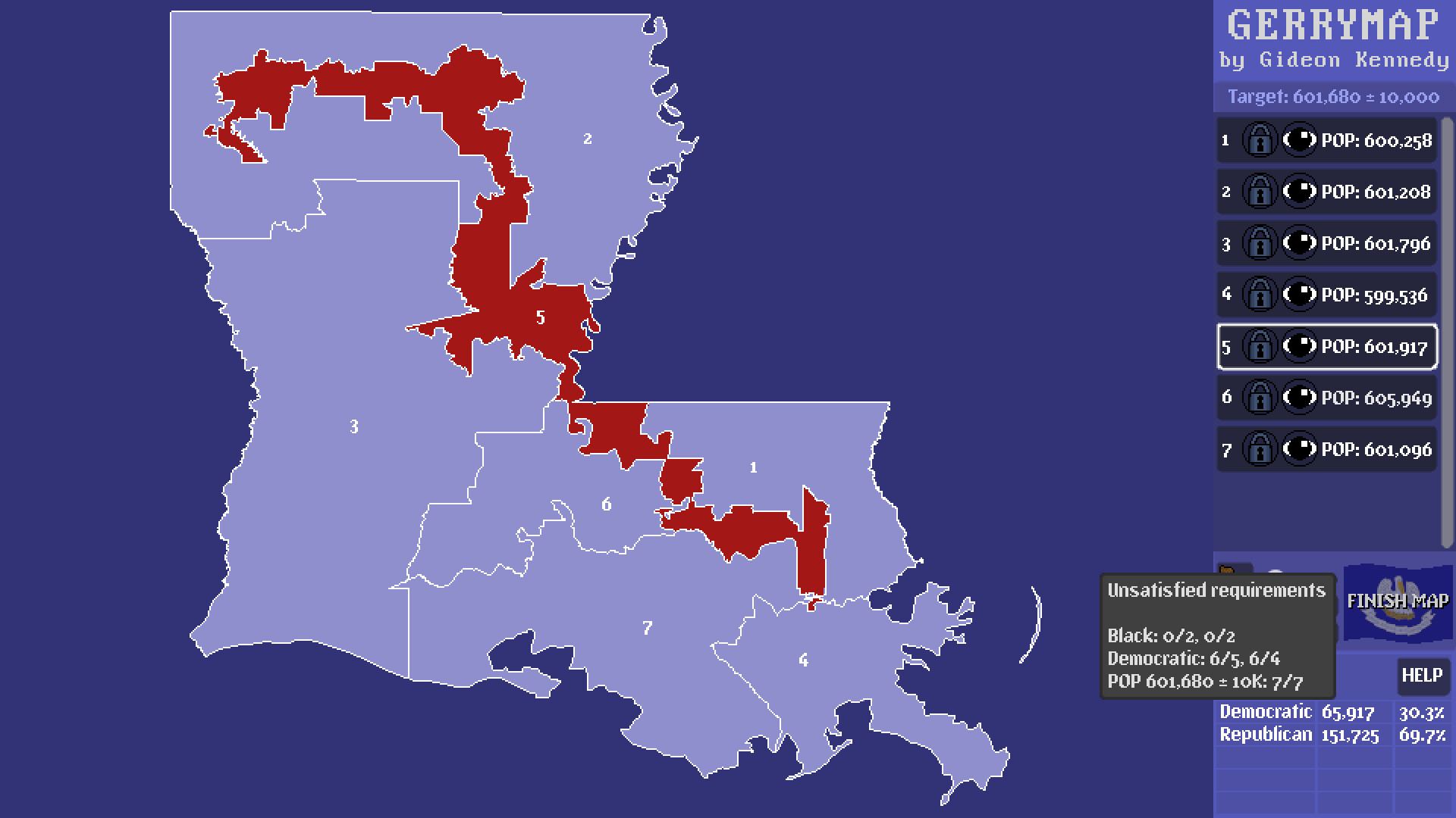 Gerrymap screenshot 2