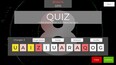 Word game showing the word "Quiz"