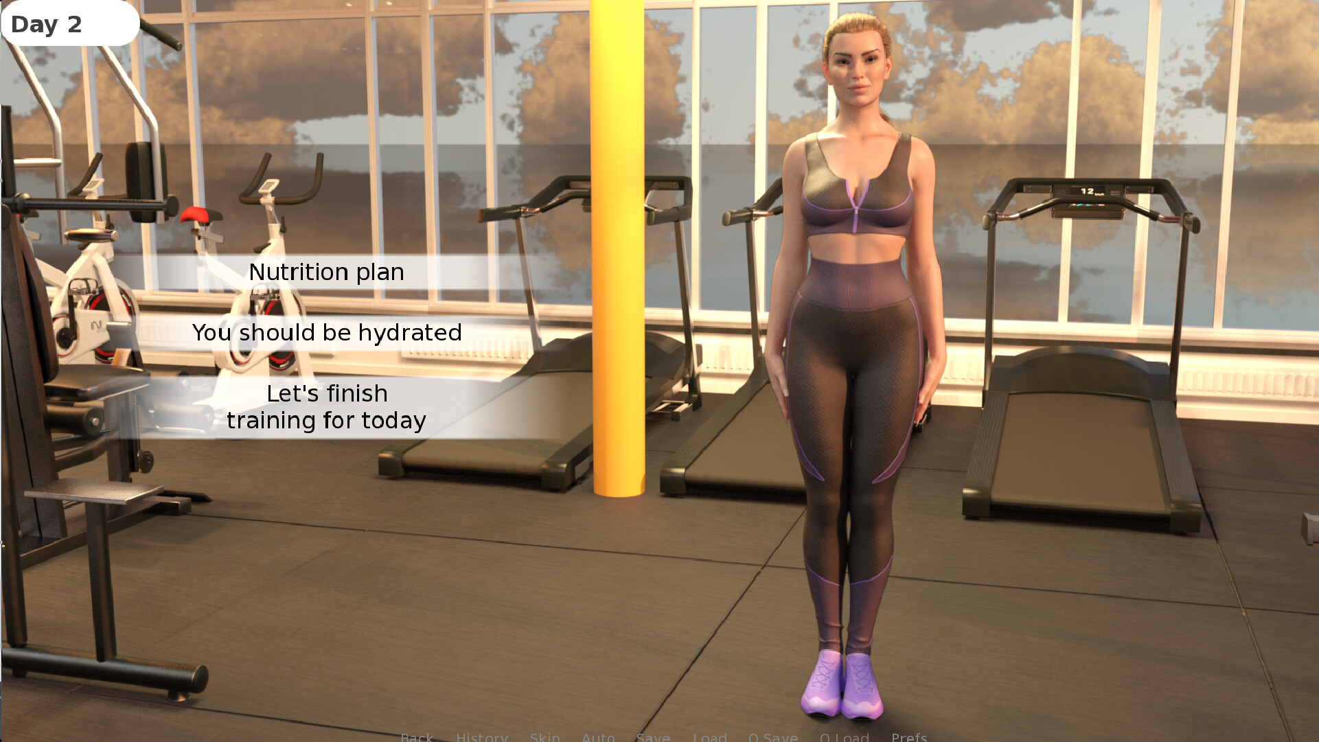 Fitness game screenshot 6