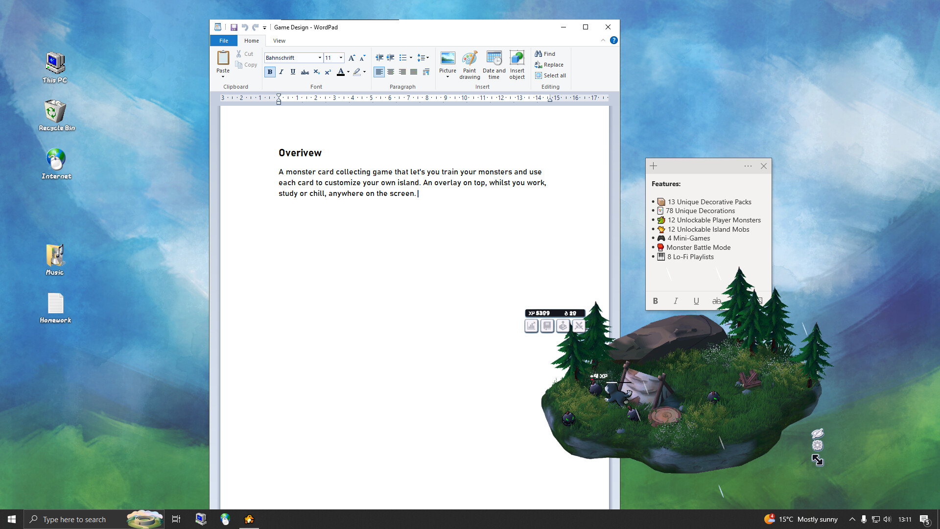 Idlemon screenshot 2