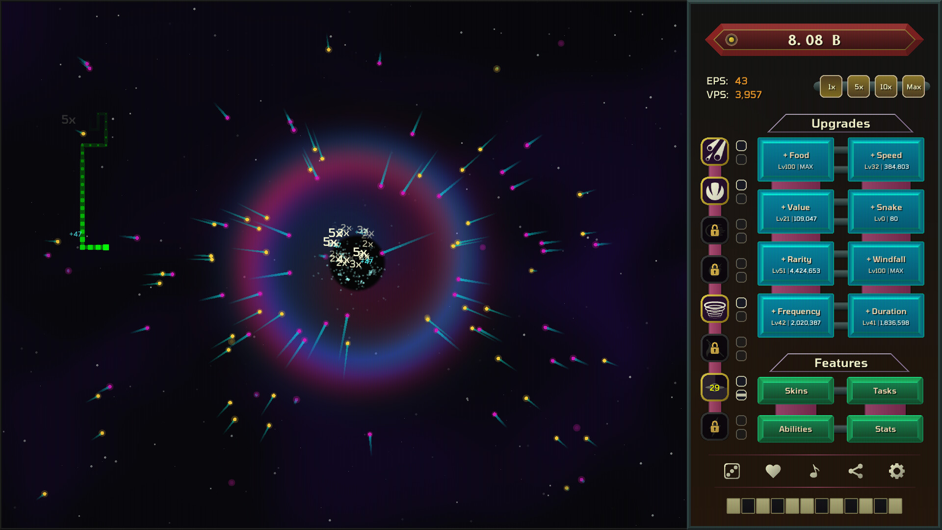 Auto Snakes in Outer Space screenshot 6