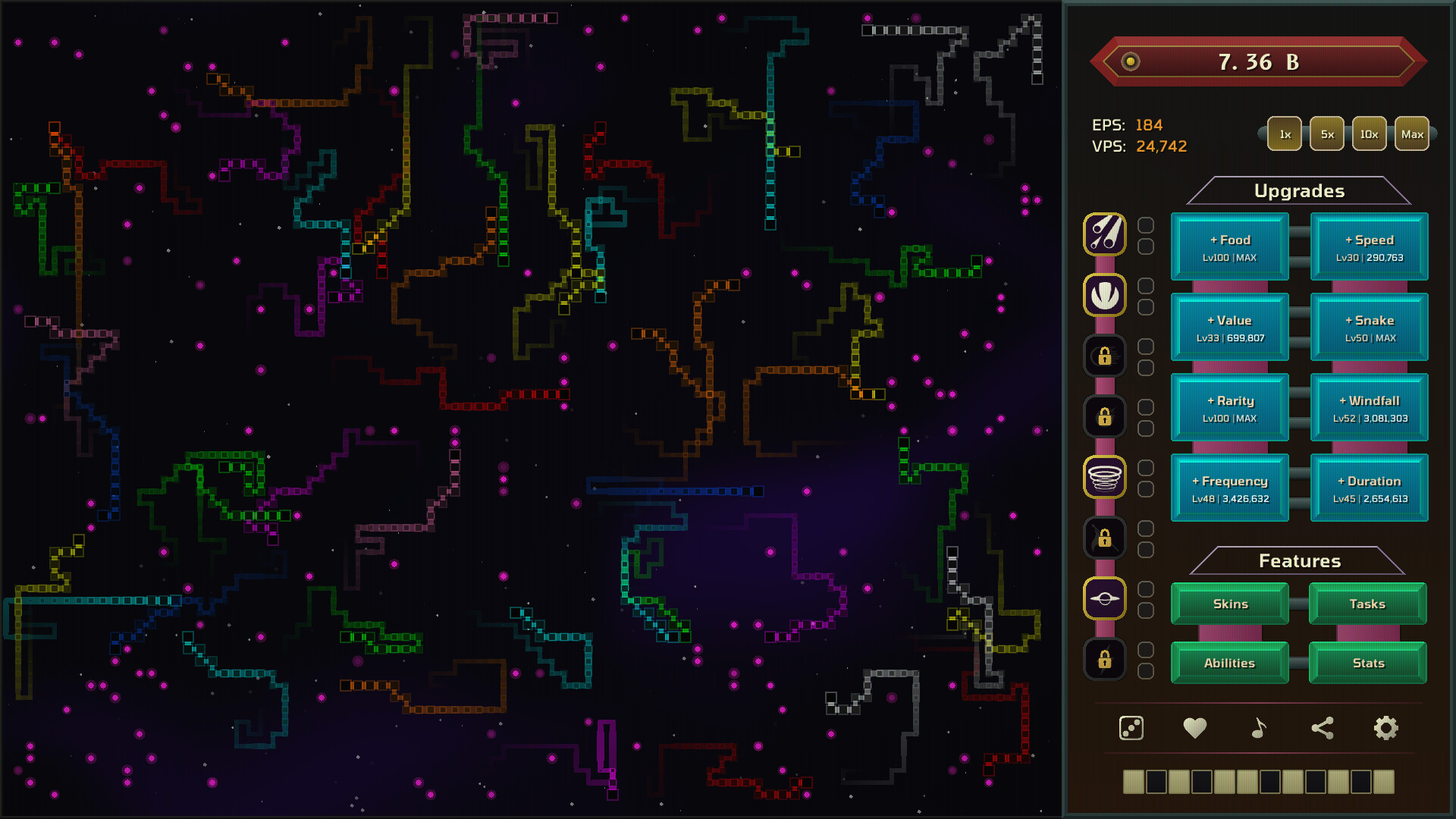 Auto Snakes in Outer Space screenshot 9