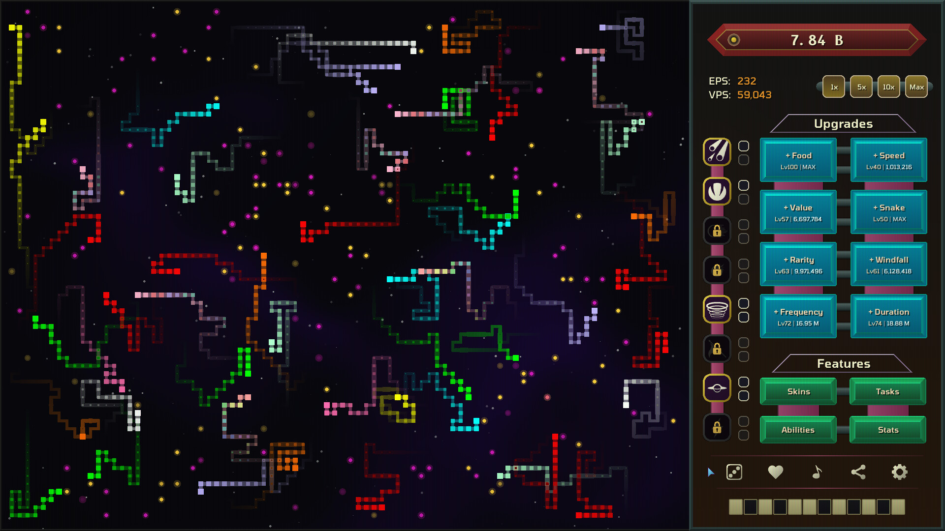 Auto Snakes in Outer Space screenshot 11
