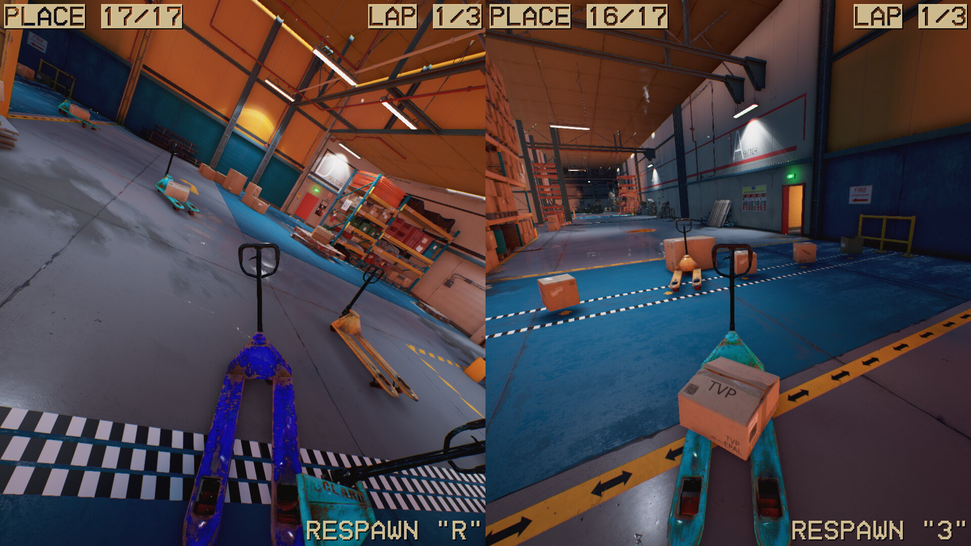 Pallet Jack Racing screenshot 6